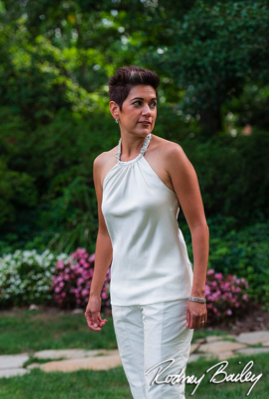Day wear — halter blouse